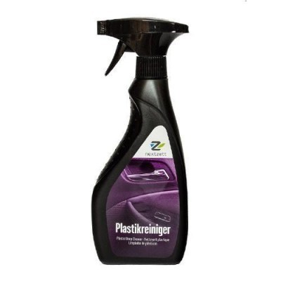Frasco pulverizador preto de limpador de plástico nextzett