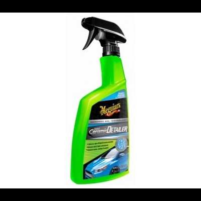 Frasco de spray verde de limpeza automóvel Meguiar's Ceramic Detailer