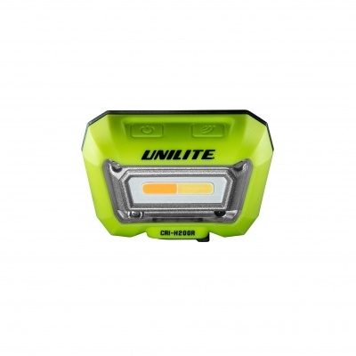 Lanterna pequena verde e preta UNILITE com LED