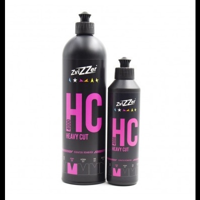 Duas embalagens pretas do produto ZviZZer HC Heavy Cut em fundo branco