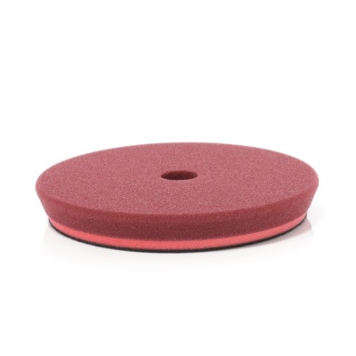 Disco de espuma vermelho com orifício central