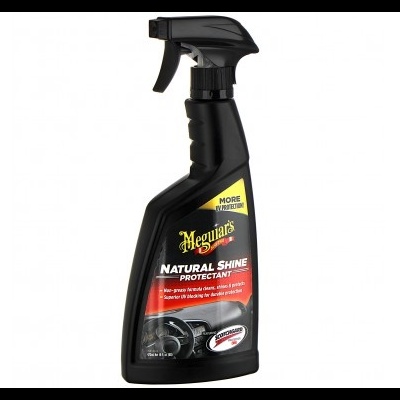 Frasco preto borrifador Meguiar's Natural Shine Protectant