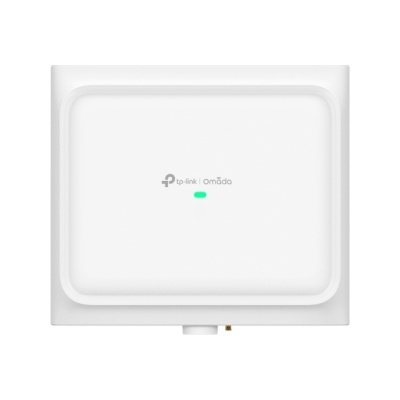 Roteador Wi-Fi TP-Link Omada branco com luz LED verde