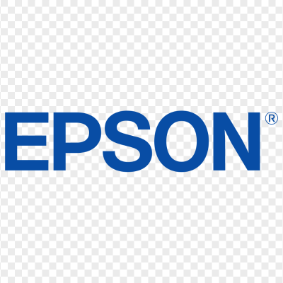 Logótipo azul da EPSON com símbolo ®