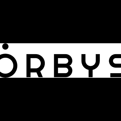 Logótipo preto com o texto 