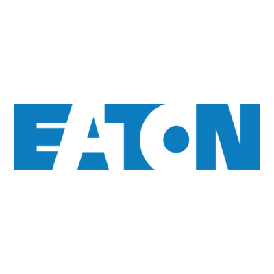 Logótipo da marca EATON em azul