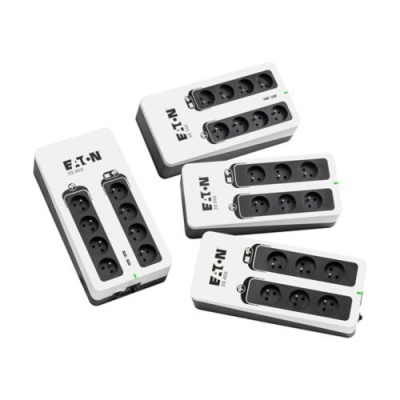 Extensões elétricas brancas EATON com tomadas pretas