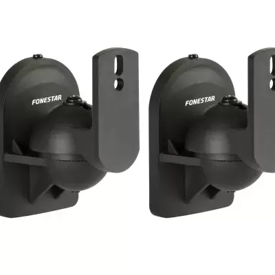 Suportes de parede para colunas acústicas FONESTAR pretos