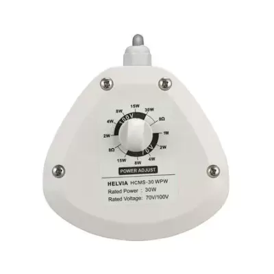 Regulador de potência branco HELVIA com botão de ajuste rotativo