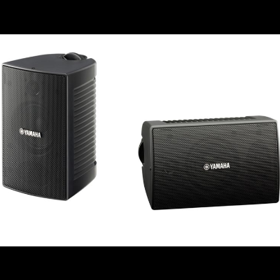 Colunas de som pretas Yamaha