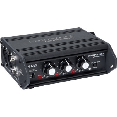 Equipamento eletrónico preto Marantz Professional PHA 3