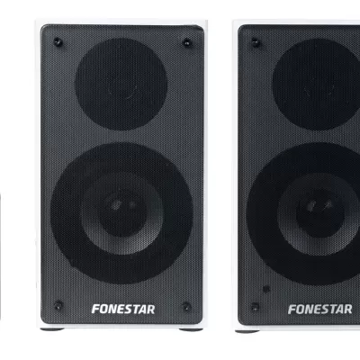 Sistema de colunas de som preto FONESTAR com controlo remoto
