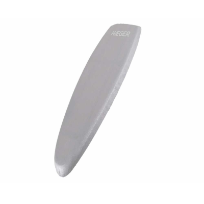 Prancha de engomar cinzenta HEGER com fundo branco