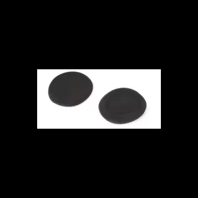 Duas tampas de câmaras de bicicleta pretas