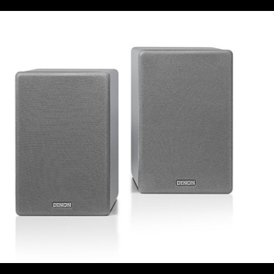 Par de colunas acústicas cinzentas Denon
