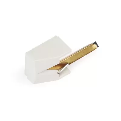 Máquina de corte de tabaco branca com lâmina metálica dourada