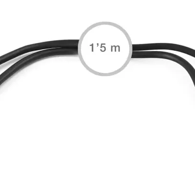 Cabo adaptador com conectores XLR femininos e RCA macho