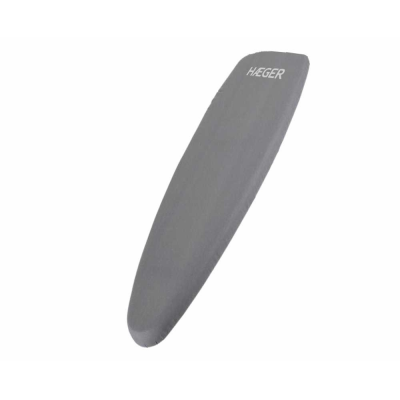 Prancha de passar roupa cinzenta HAEGER com capa lisa