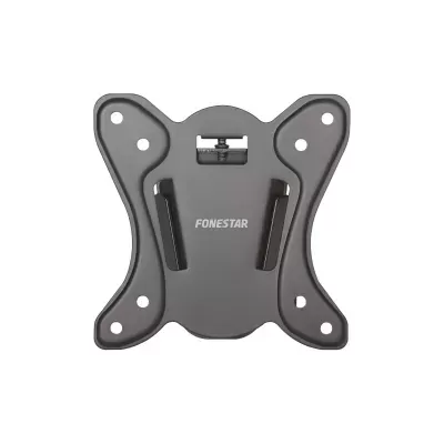 Suporte de parede preto para TV FONESTAR com visor de nível