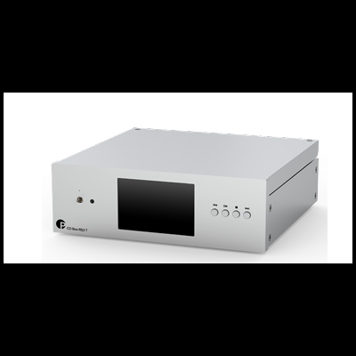 Aparelho eletrônico cinza com ecrã e botões