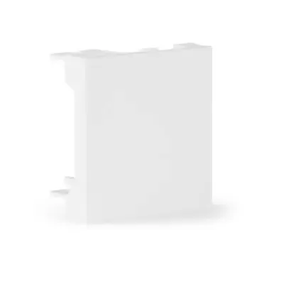 Produto branco retangular com aba, fundo branco