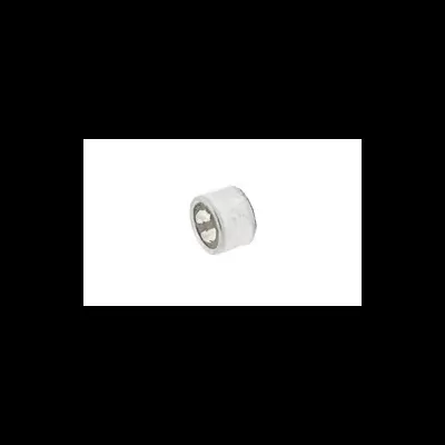 Rolo de fita adesiva branco e bege