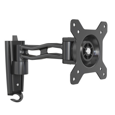 Suporte de parede articulado para monitor ou TV preto