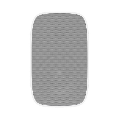 Colchonete cinza com bordas brancas e textura de malha