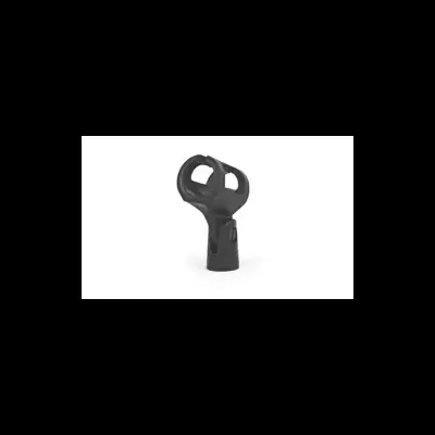 Chave preta de plástico com base cilíndrica.