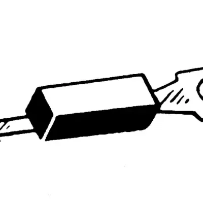 Conector elétrico metálico com revestimento isolante retangular