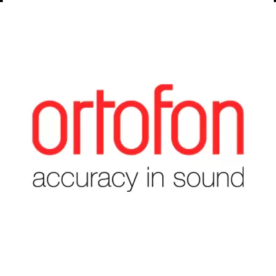 Logótipo ortofon com texto accuracy in sound