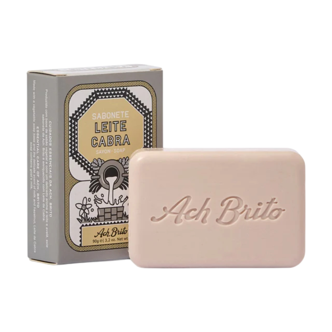 Ach. Brito - Leite de Cabra Sabonete e embalagem Sabonete Leite Cabra Ach Brito