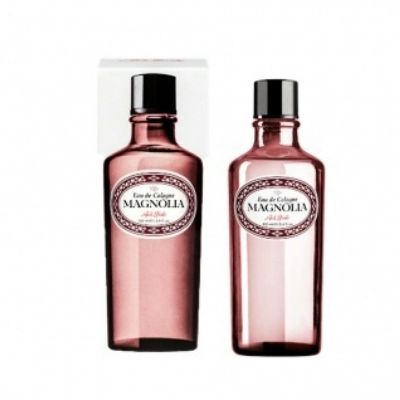 Ach. Brito - Água de Colónia Magnólia Garrafas de Eau de Cologne Magnolia em vidro rosa com rótulo branco e caixa branca