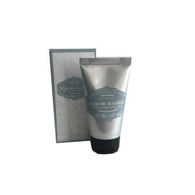 Creme de mãos Flor de Algodão com caixa cinza