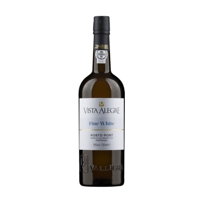 Garrafa de vinho do Porto branco Vista Alegre Fine White