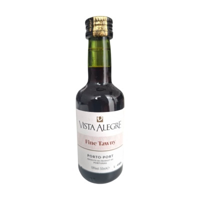 Garrafa pequena de vinho do Porto Vista Alegre Fine Tawny