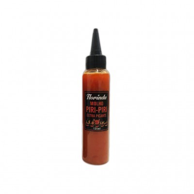 Garrafa de molho Piri-Piri extra picante Florinda 125 ml