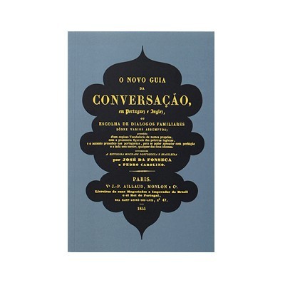 Capa azul de livro com texto em amarelo e preto