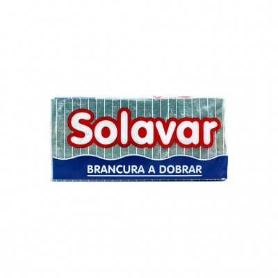 Embalagem Solavar com texto BRANCURA A DOBRAR
