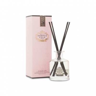 Difusor de fragrância PORTUS CALE em vidro com caixa rosa