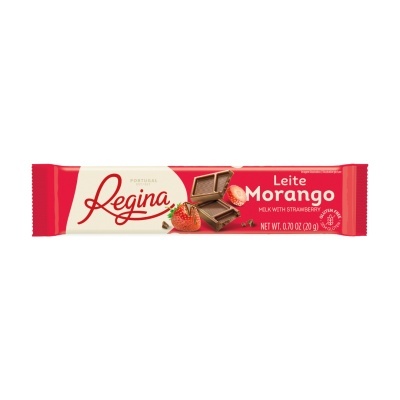 Barra de chocolate Regina Leite Morango