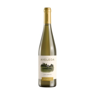 Garrafa de vinho branco Aveleda Alvarinho Vinho Verde