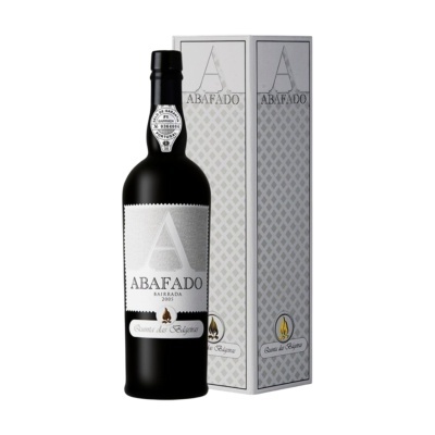 Garrafa de vinho ABafado Bairrada 2005 com caixa