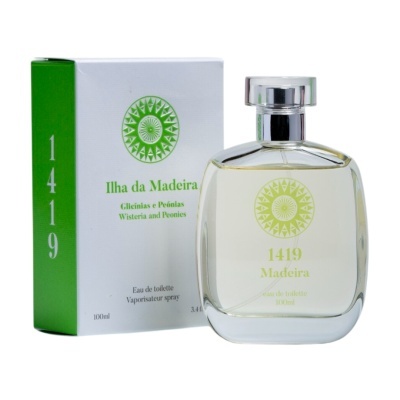Frasco e caixa de perfume Ilha da Madeira 1419