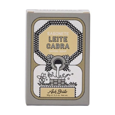 Embalagem de sabonete Leite de Cabra Ach.Brito