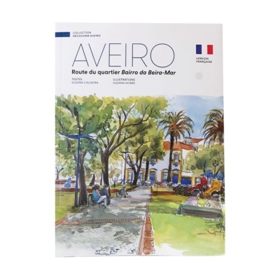 Livro ilustrado sobre bairro Bairro da Beira-Mar em Aveiro