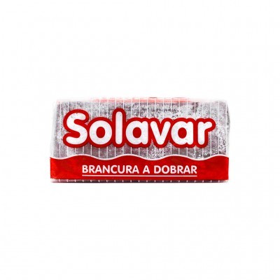 Pacote de barras de sabão Solavar vermelho e branco