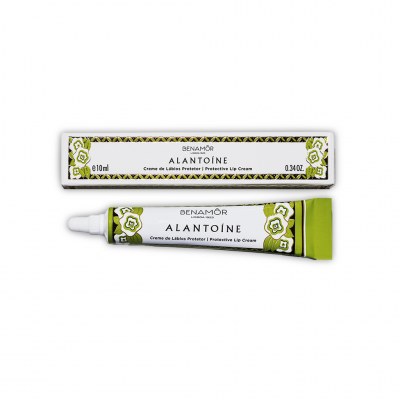 Tubo e embalagem de creme para lábios Benamôr Alantoíne