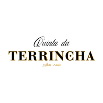 Logotipo com texto Quinta da TERRINCHA Anno 1860 em fundo branco.