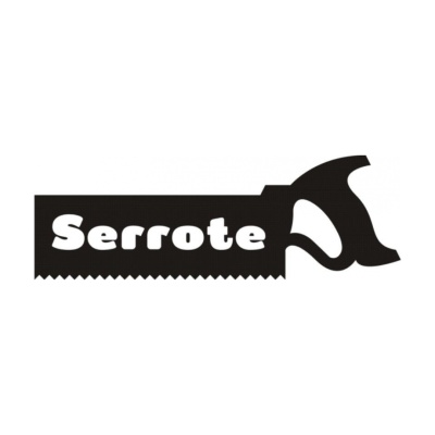 Ilustração de serrote preto com a palavra Serrote na lâmina.